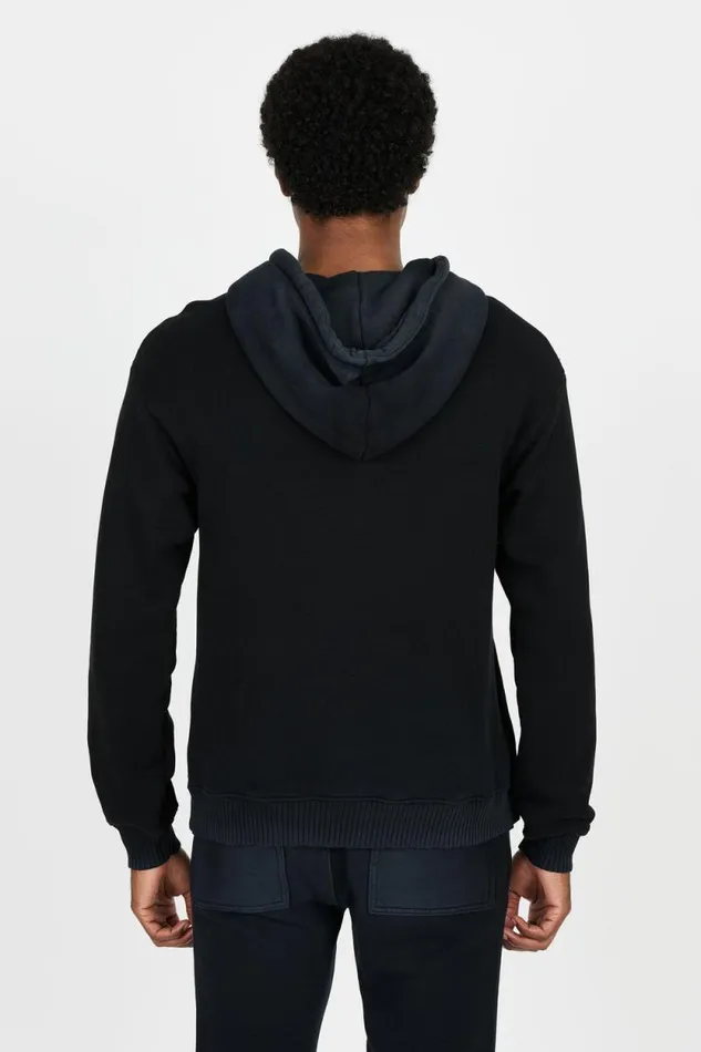 COTTON CITIZEN SWEATSHIRTS Bronx Hoodie Sale Vintage Black 8211 Men