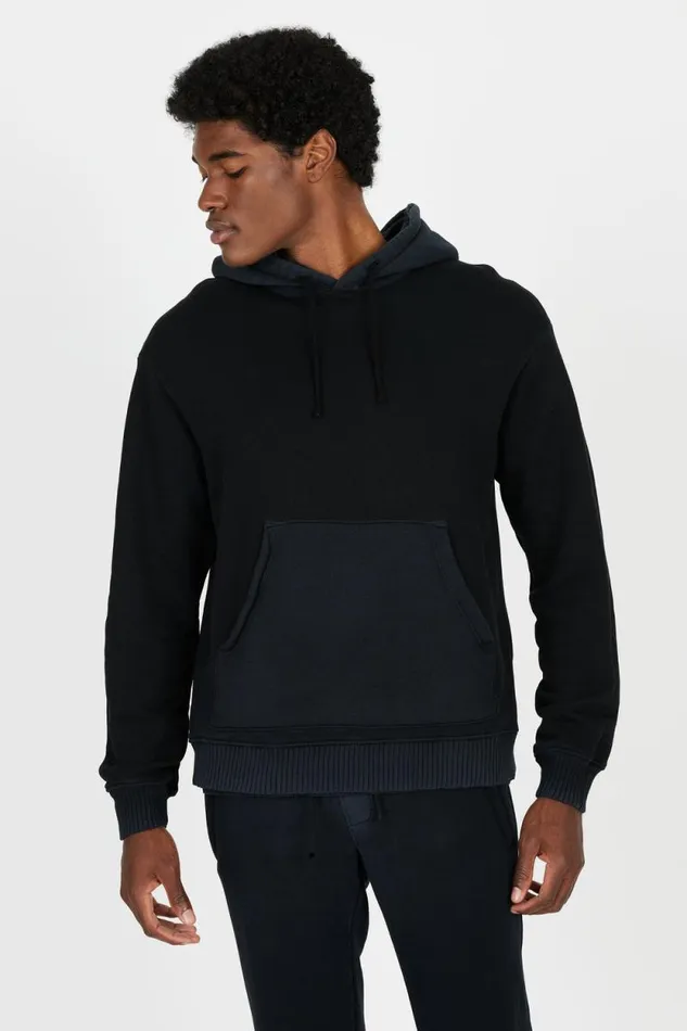 COTTON CITIZEN SWEATSHIRTS Bronx Hoodie Sale Vintage Black 8211 Men