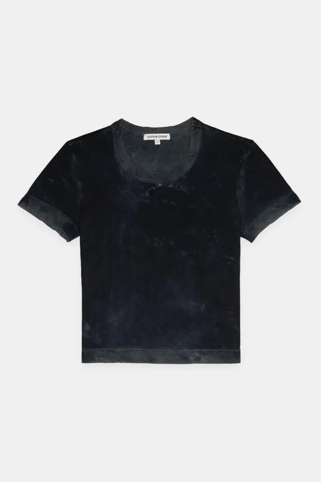 COTTON CITIZEN TEES Standard Baby Tee Vintage Black 8211 Women