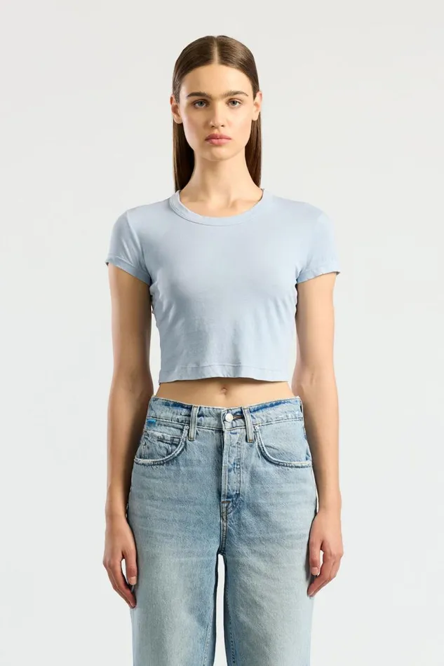 COTTON CITIZEN TEES Standard Baby Tee Vintage Crystalline 8211 Women