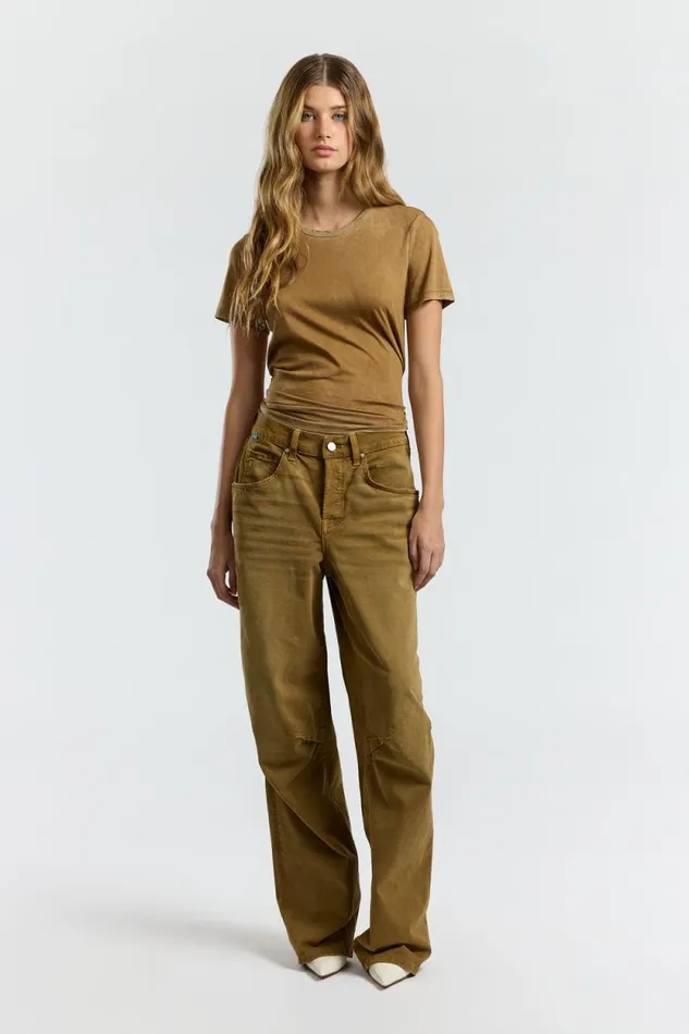 COTTON CITIZEN TEES Standard Tee Vintage Burnt Honey 8211 Women