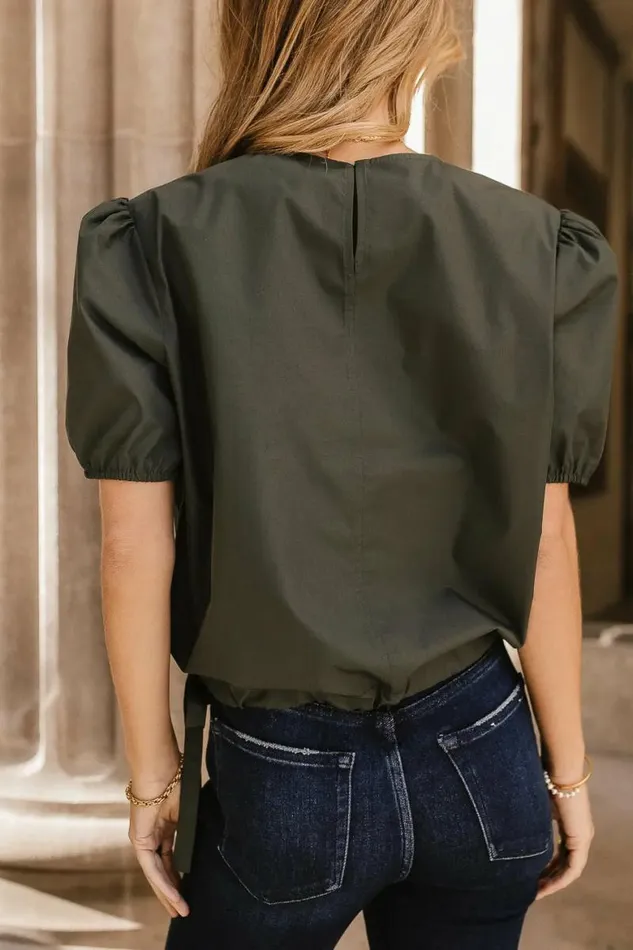 Dahlia Top In Teal Teal Women Bohme Tops