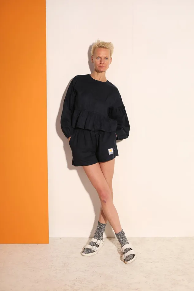Dallo Top Navy WomensShop LF Markey Tops