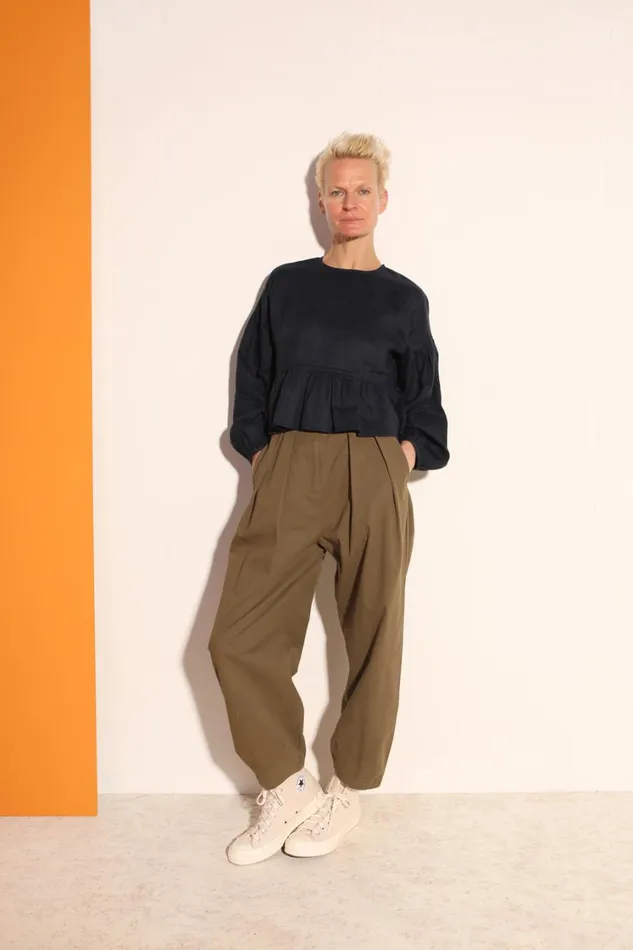 Dallo Top Navy WomensShop LF Markey Tops