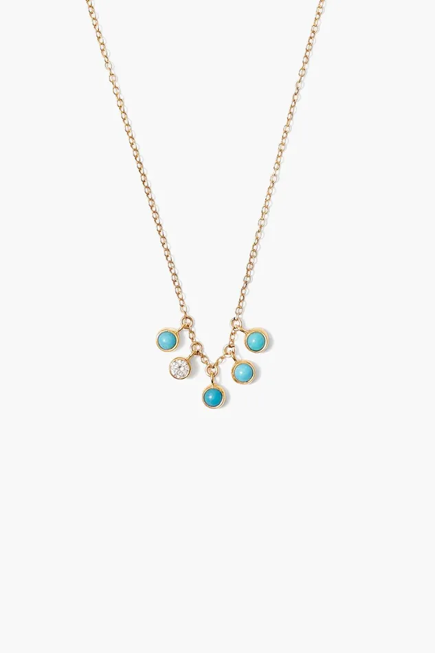 Delilah Charm Necklace Turquoise Mix Women Chan Luu Necklaces