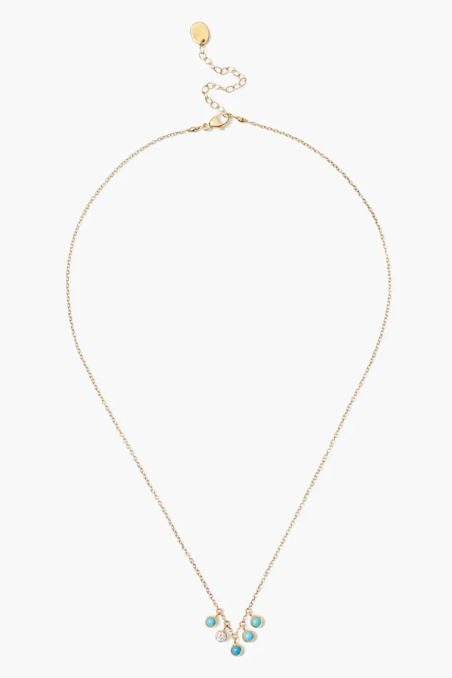 Delilah Charm Necklace Turquoise Mix Women Chan Luu Necklaces