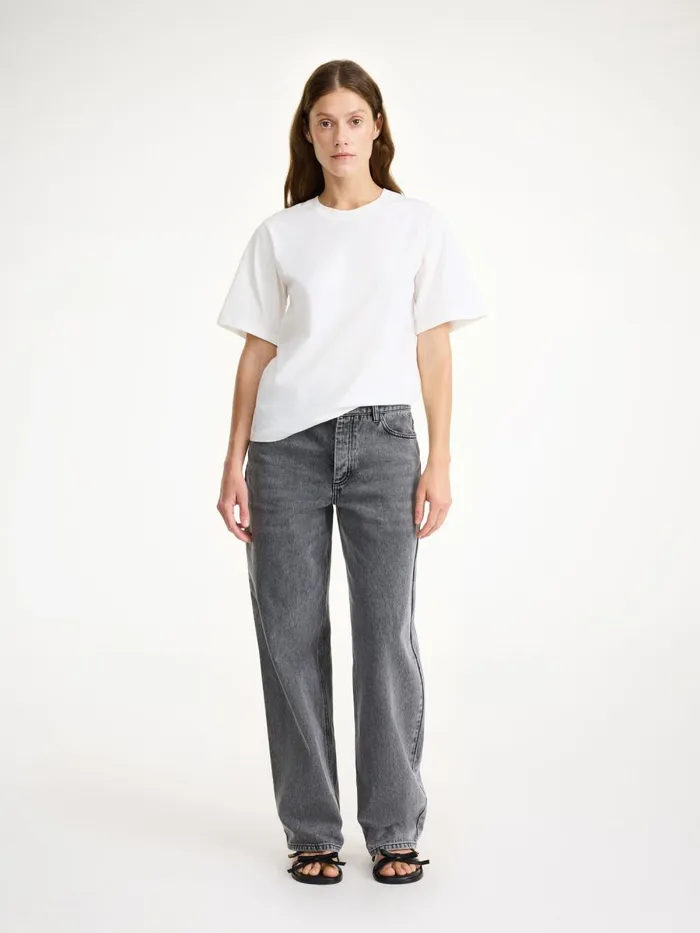 Denim Women By Malene Birger Vinola Organic Cotton Jeans Washed Black