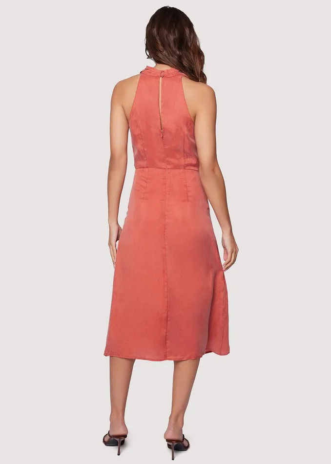 Desert Marigold Midi Dress Rust Women Lost Wander Dresses