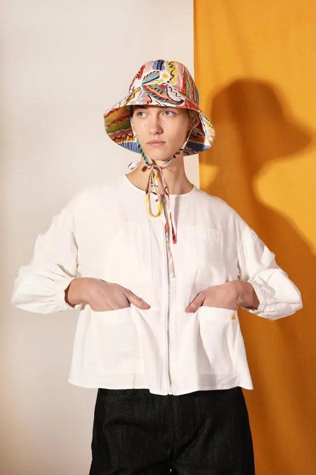Dillon Top White Womens LF Markey Tops