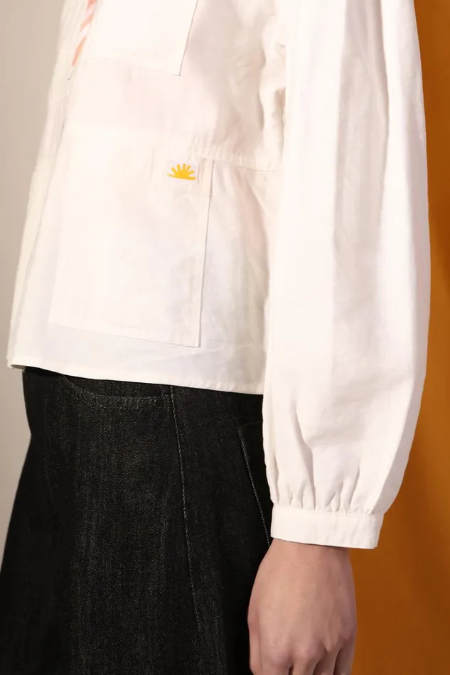 Dillon Top White Womens LF Markey Tops