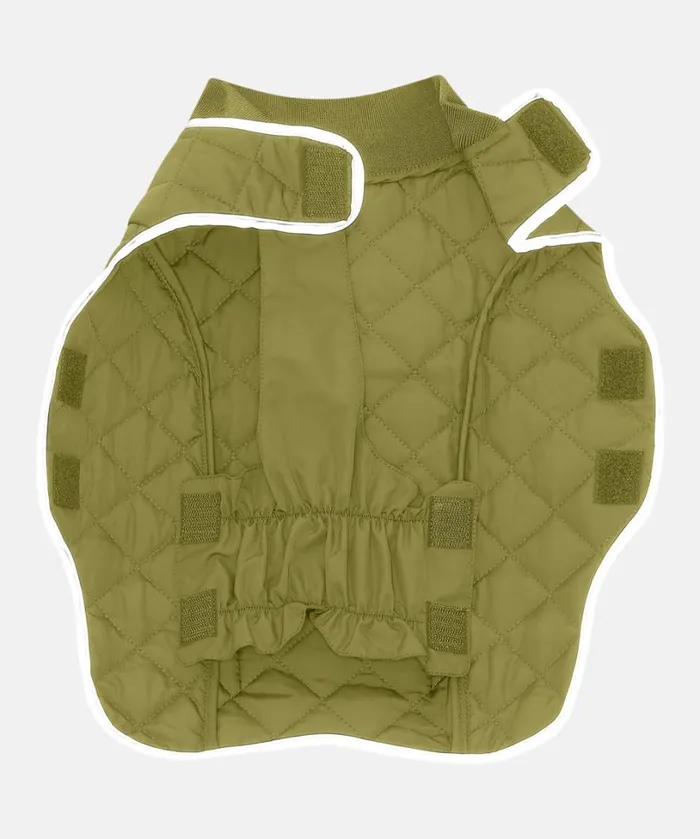 Dog Quilt Coat 8211 Moss Accessories Ilse Jacobsen Vov and Vuf Dog Quilt Coat 8211 Moss Accessories Ilse Jacobsen Vov and Vuf