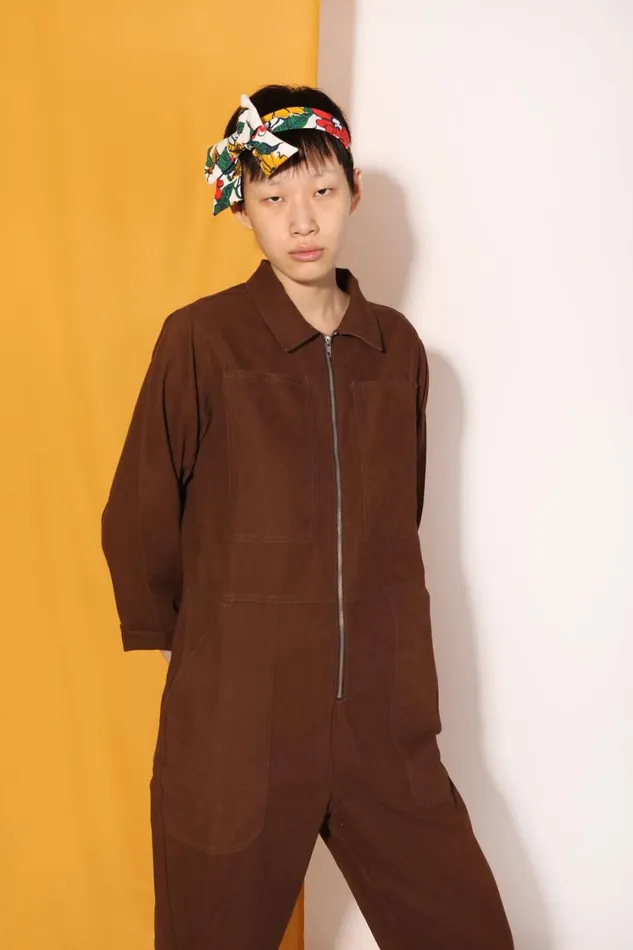 Dominic Boilersuit Chocolate Womens LF Markey One Pieces