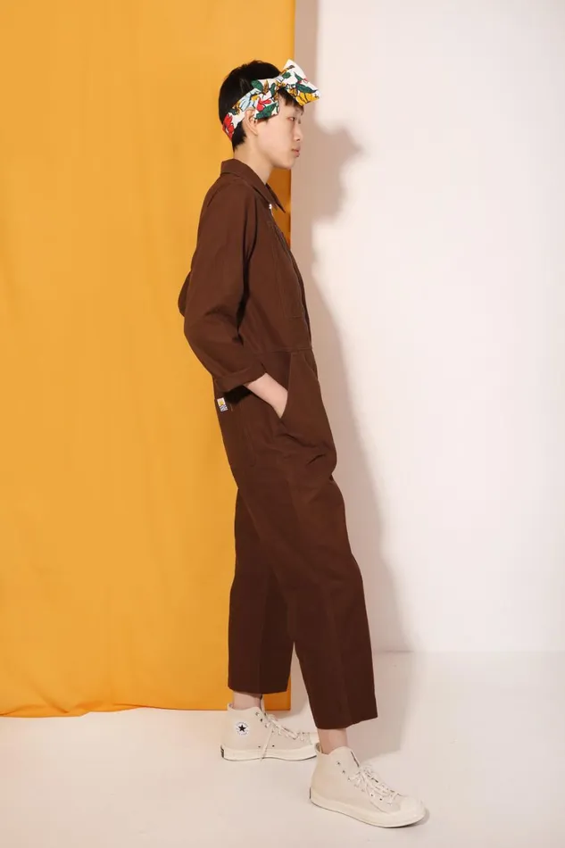 Dominic Boilersuit Chocolate Womens LF Markey One Pieces