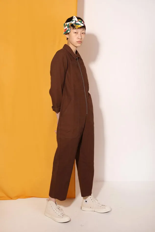 Dominic Boilersuit Chocolate Womens LF Markey One Pieces