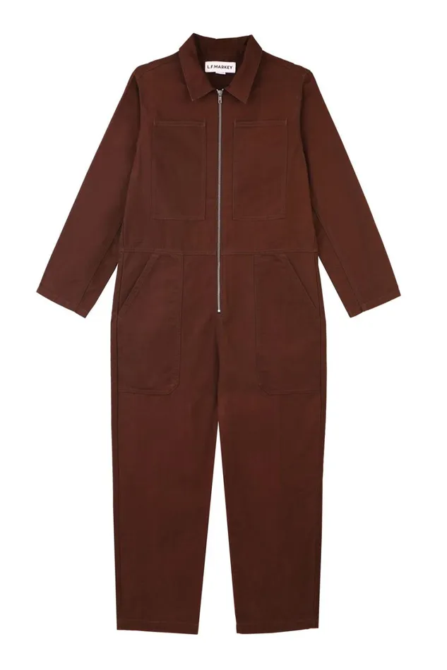 Dominic Boilersuit Chocolate Womens LF Markey One Pieces
