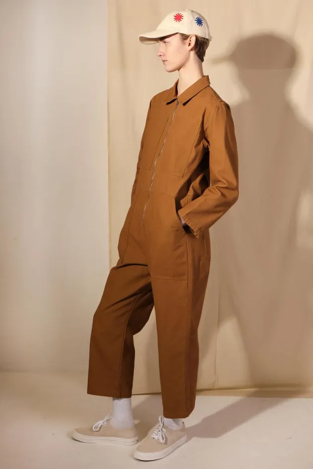 Dominic Boilersuit Walnut Womens LF Markey One Pieces
