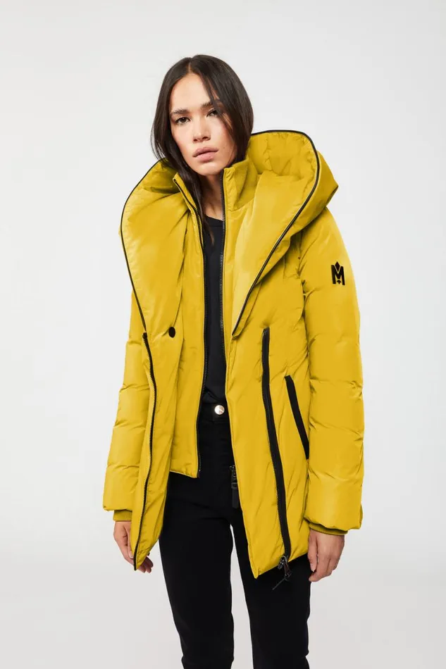 Downs and Jackets Women Mackage ADALI Down Coat With Signature Mackage Collar Black Downs and Jackets Women Mackage ADALI Down Coat With Signature Mackage Collar Black