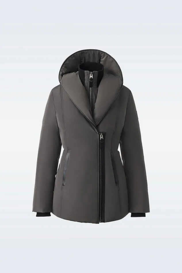 Downs and Jackets Women Mackage ADALI Down Coat With Signature Mackage Collar Black Downs and Jackets Women Mackage ADALI Down Coat With Signature Mackage Collar Black
