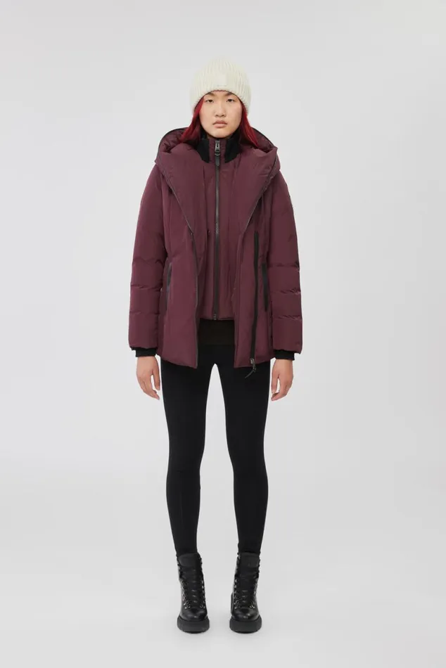 Downs and Jackets Women Mackage ADALI Down Coat With Signature Mackage Collar Black Downs and Jackets Women Mackage ADALI Down Coat With Signature Mackage Collar Black