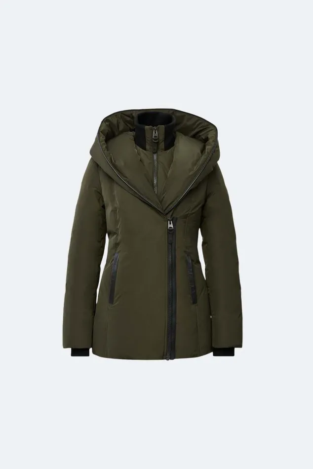 Downs and Jackets Women Mackage ADALI Down Coat With Signature Mackage Collar Black Downs and Jackets Women Mackage ADALI Down Coat With Signature Mackage Collar Black