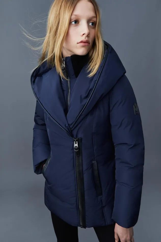 Downs and Jackets Women Mackage ADALI Down Coat With Signature Mackage Collar Black Downs and Jackets Women Mackage ADALI Down Coat With Signature Mackage Collar Black