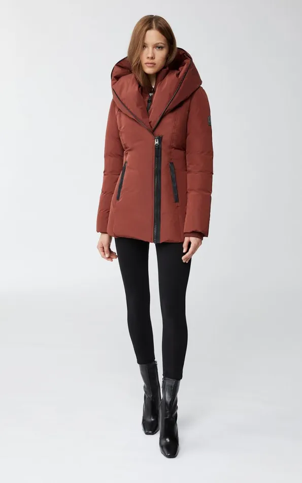 Downs and Jackets Women Mackage ADALI Down Coat With Signature Mackage Collar Black Downs and Jackets Women Mackage ADALI Down Coat With Signature Mackage Collar Black