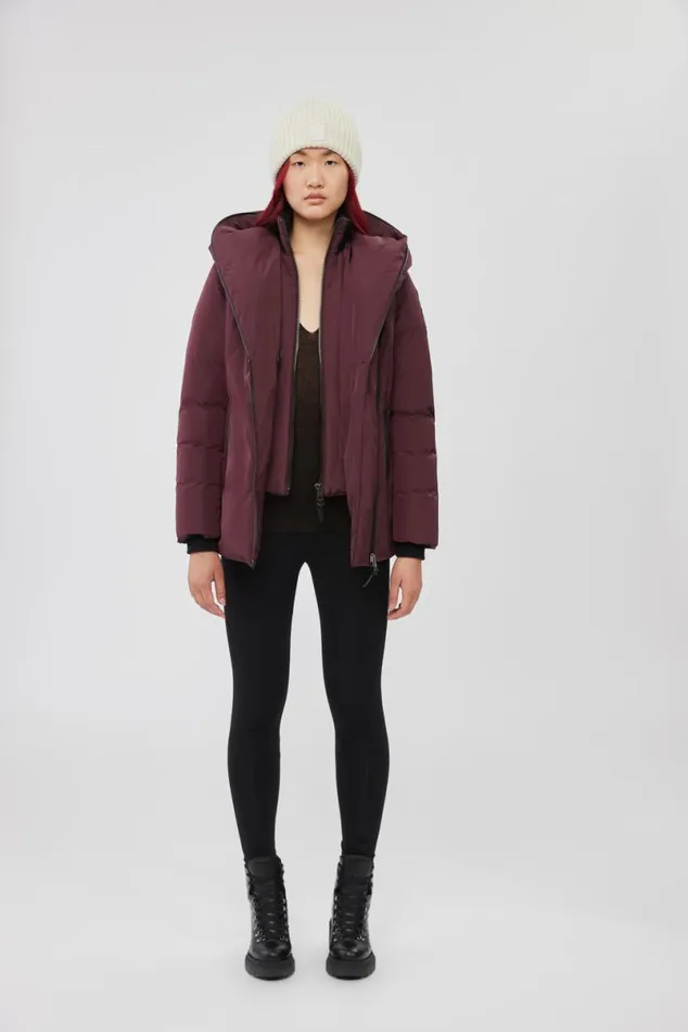 Downs and Jackets Women Mackage ADALI Down Coat With Signature Mackage Collar Black Downs and Jackets Women Mackage ADALI Down Coat With Signature Mackage Collar Black