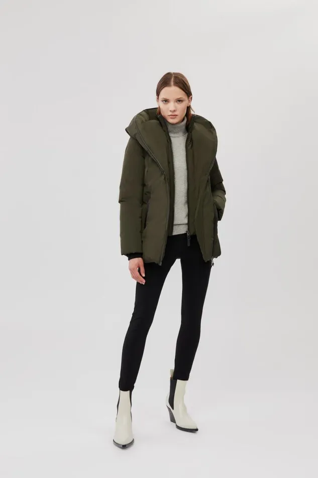 Downs and Jackets Women Mackage ADALI Down Coat With Signature Mackage Collar Black Downs and Jackets Women Mackage ADALI Down Coat With Signature Mackage Collar Black