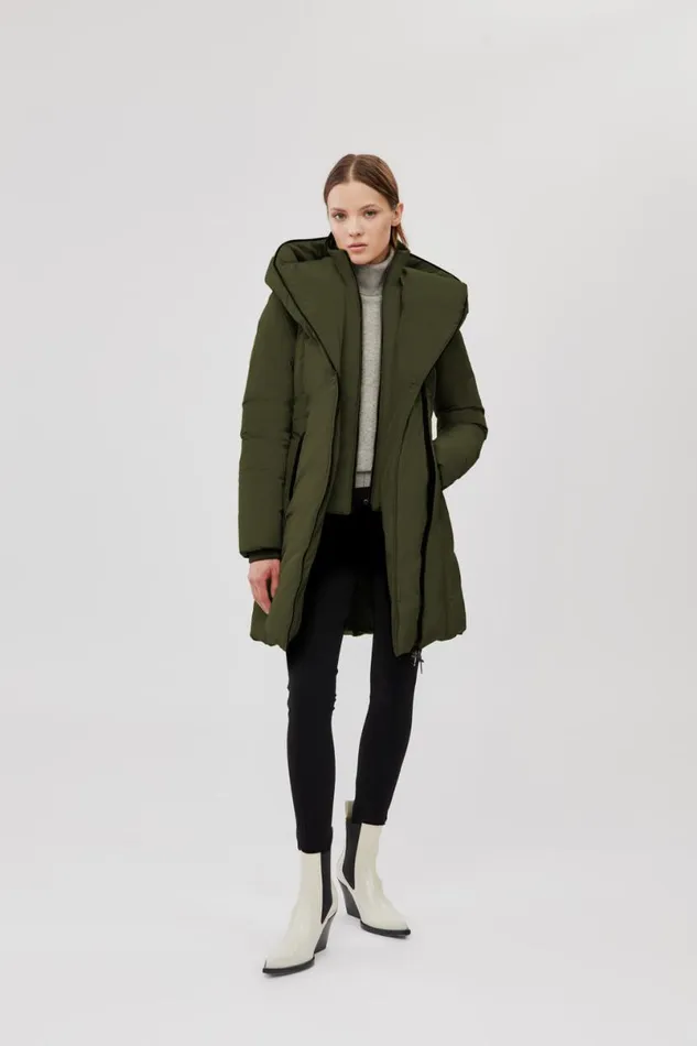 Downs and Jackets Women Mackage ADALI Down Coat With Signature Mackage Collar Black Downs and Jackets Women Mackage ADALI Down Coat With Signature Mackage Collar Black
