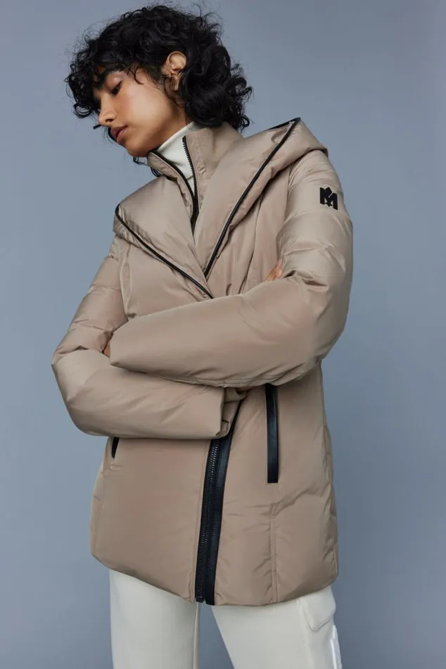 Downs and Jackets Women Mackage ADALI Down Coat With Signature Mackage Collar Black Downs and Jackets Women Mackage ADALI Down Coat With Signature Mackage Collar Black