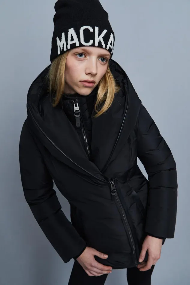 Downs and Jackets Women Mackage ADALI Down Coat With Signature Mackage Collar Black Downs and Jackets Women Mackage ADALI Down Coat With Signature Mackage Collar Black