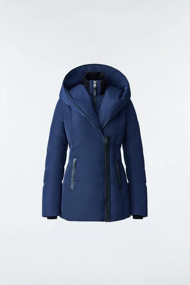 Downs and Jackets Women Mackage ADALI Down Coat With Signature Mackage Collar Black Downs and Jackets Women Mackage ADALI Down Coat With Signature Mackage Collar Black