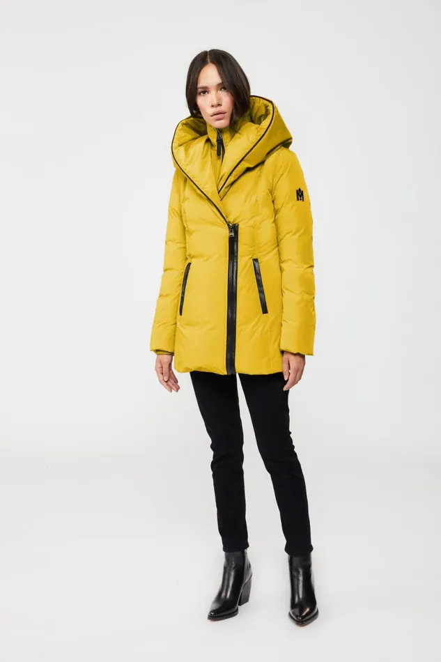 Downs and Jackets Women Mackage ADALI Down Coat With Signature Mackage Collar Black Downs and Jackets Women Mackage ADALI Down Coat With Signature Mackage Collar Black