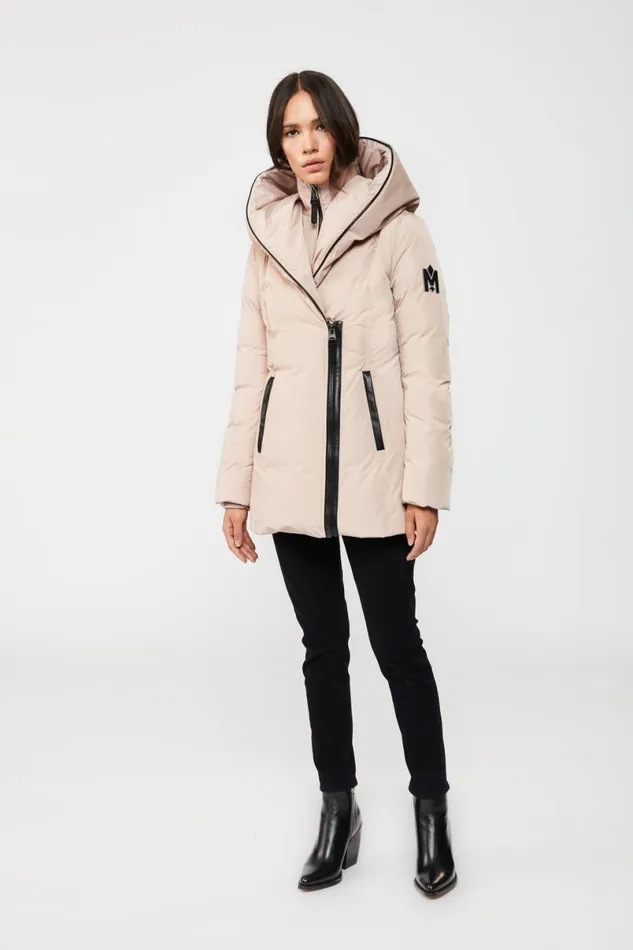Downs and Jackets Women Mackage ADALI Down Coat With Signature Mackage Collar Black Downs and Jackets Women Mackage ADALI Down Coat With Signature Mackage Collar Black