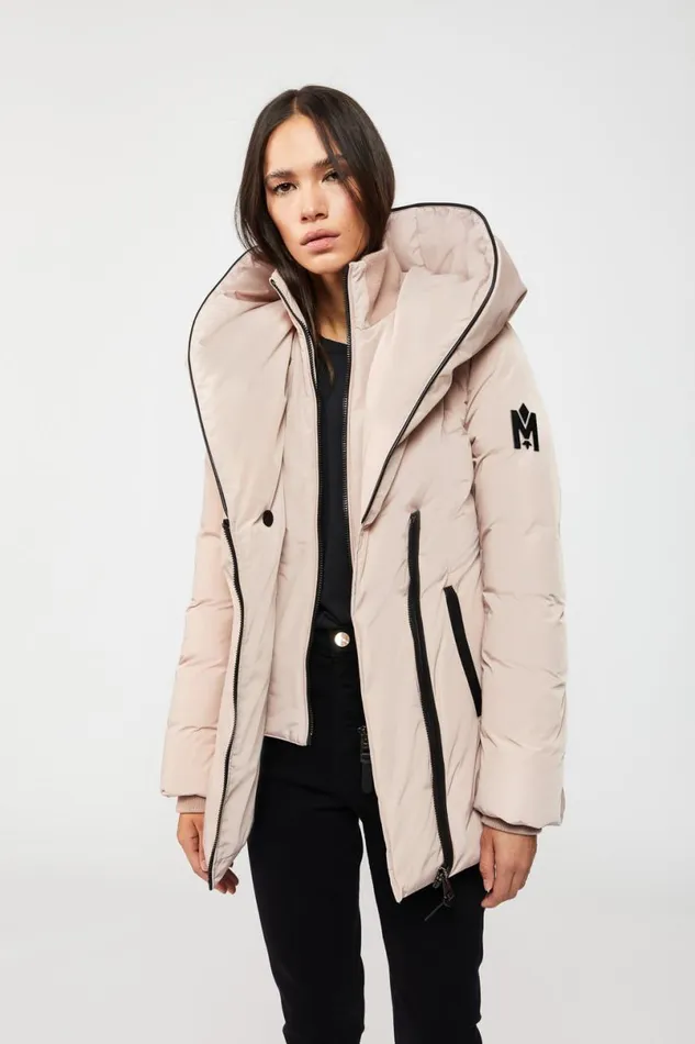 Downs and Jackets Women Mackage ADALI Down Coat With Signature Mackage Collar Black Downs and Jackets Women Mackage ADALI Down Coat With Signature Mackage Collar Black