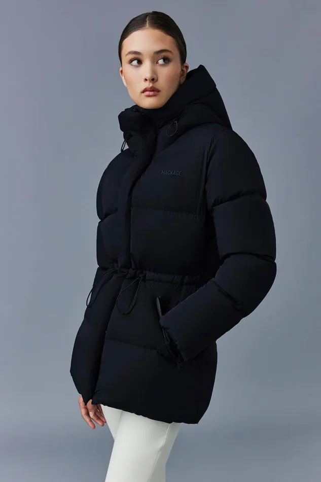 Downs and Jackets Women Mackage FREYACITY Stretch Light Down Jacket Black Downs and Jackets Women Mackage FREYACITY Stretch Light Down Jacket Black