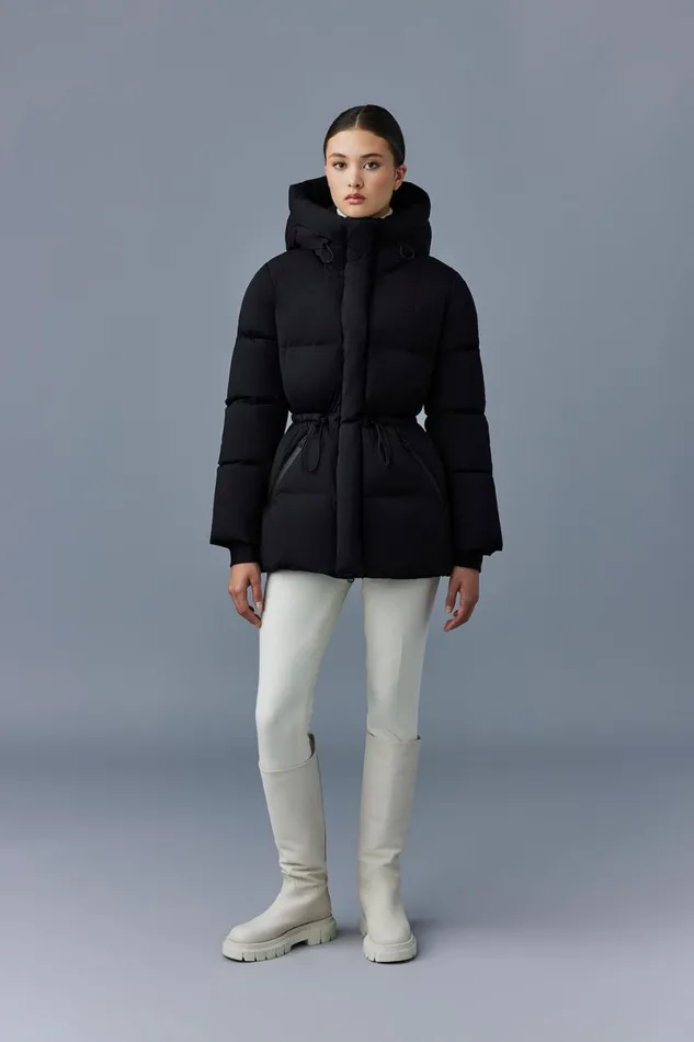 Downs and Jackets Women Mackage FREYACITY Stretch Light Down Jacket Black Downs and Jackets Women Mackage FREYACITY Stretch Light Down Jacket Black