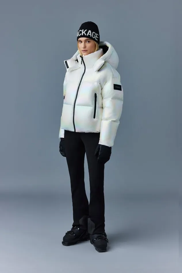 Downs and Jackets Women Mackage TESSYPRL Quilted Own Jacket With Removable Hood Pearl Downs and Jackets Women Mackage TESSYPRL Quilted Own Jacket With Removable Hood Pearl