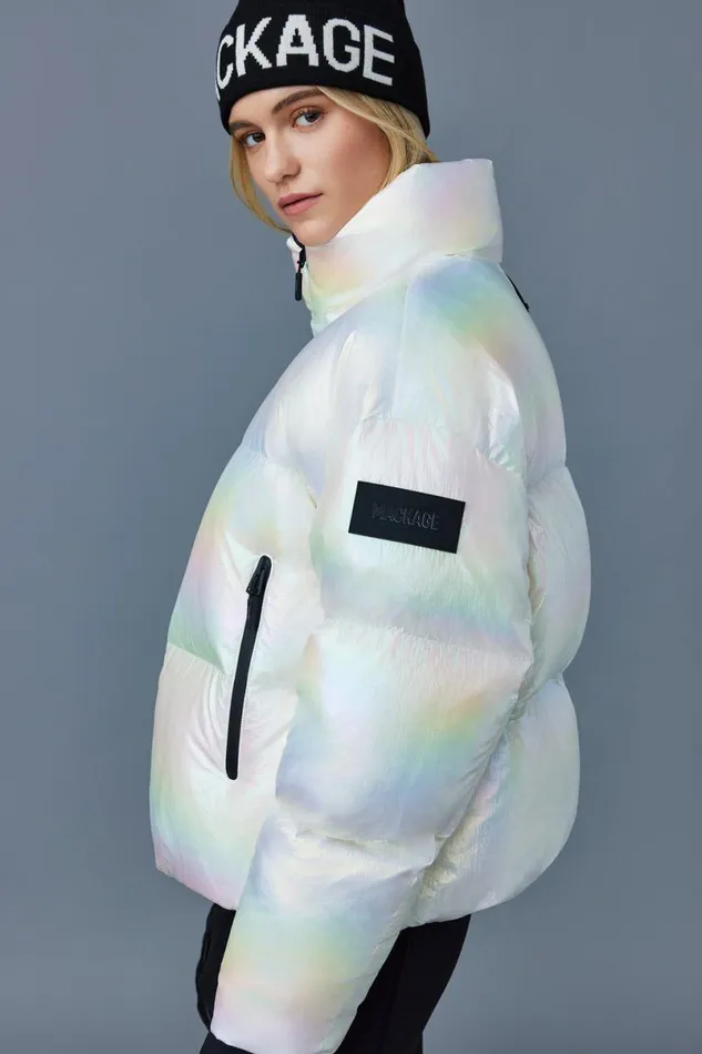 Downs and Jackets Women Mackage TESSYPRL Quilted Own Jacket With Removable Hood Pearl Downs and Jackets Women Mackage TESSYPRL Quilted Own Jacket With Removable Hood Pearl