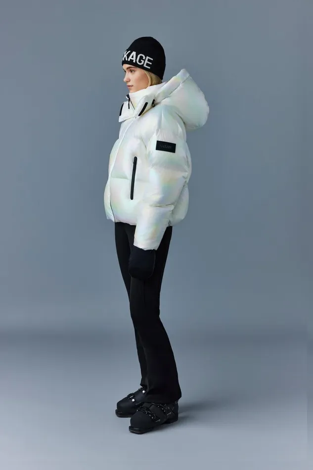 Downs and Jackets Women Mackage TESSYPRL Quilted Own Jacket With Removable Hood Pearl Downs and Jackets Women Mackage TESSYPRL Quilted Own Jacket With Removable Hood Pearl