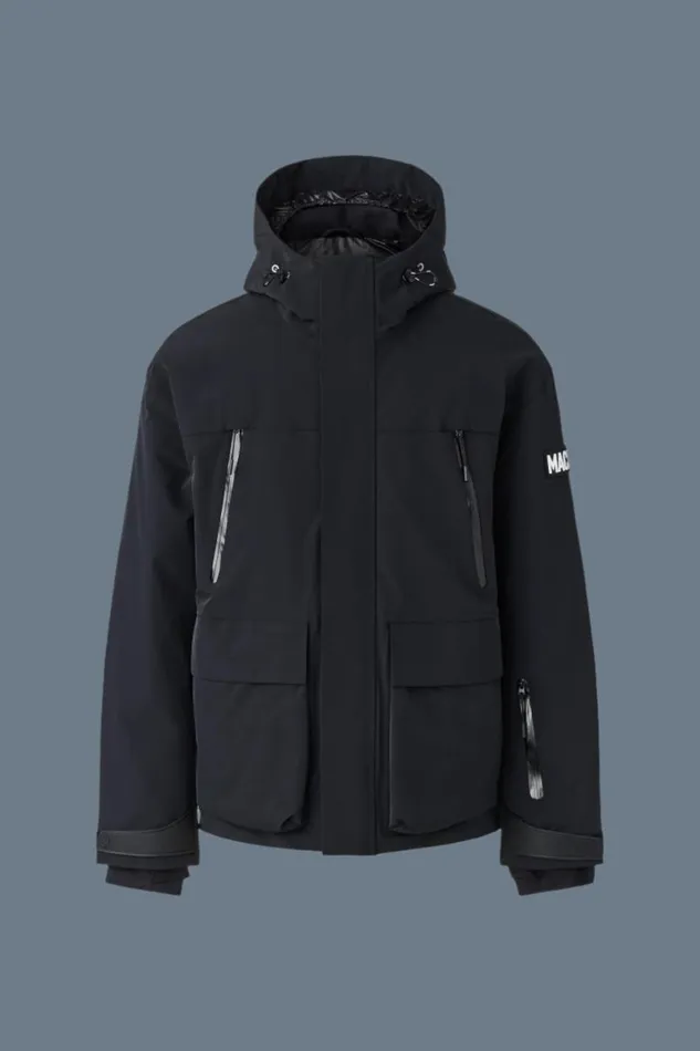 Downs and Parkas Men Mackage FROST AGILE360 Down Ski Jacket Black Downs and Parkas Men Mackage FROST AGILE360 Down Ski Jacket Black