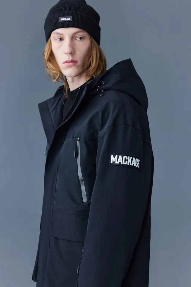 Downs and Parkas Men Mackage FROST AGILE360 Down Ski Jacket Black Downs and Parkas Men Mackage FROST AGILE360 Down Ski Jacket Black