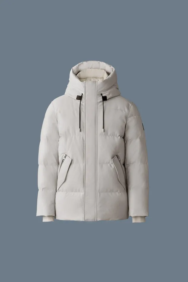 Downs and Parkas Men Mackage GRAYDON 2in1 Lustrous Light Down Jacket Black