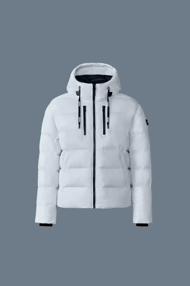 Downs and Parkas Men Mackage VICTOR Lustrous Light Down Jacket With Hood For Men Emerald Downs and Parkas Men Mackage VICTOR Lustrous Light Down Jacket With Hood For Men Emerald