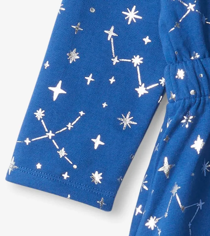 Dresses Girls Hatley Girls Constellations Waist Terry Dress