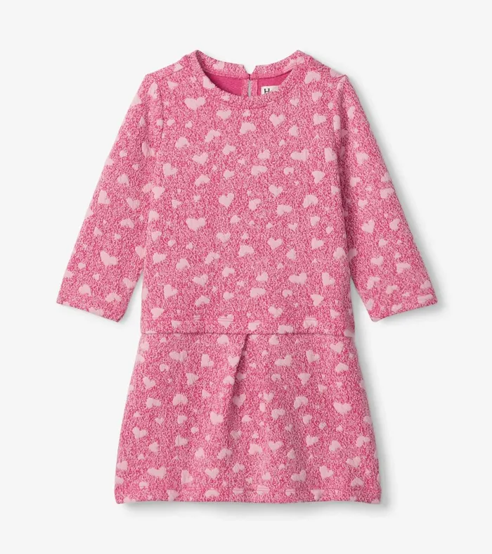 Dresses Girls Hatley Girls Scattered Hearts Shift Dress
