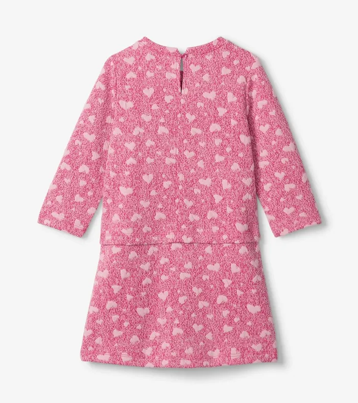 Dresses Girls Hatley Girls Scattered Hearts Shift Dress