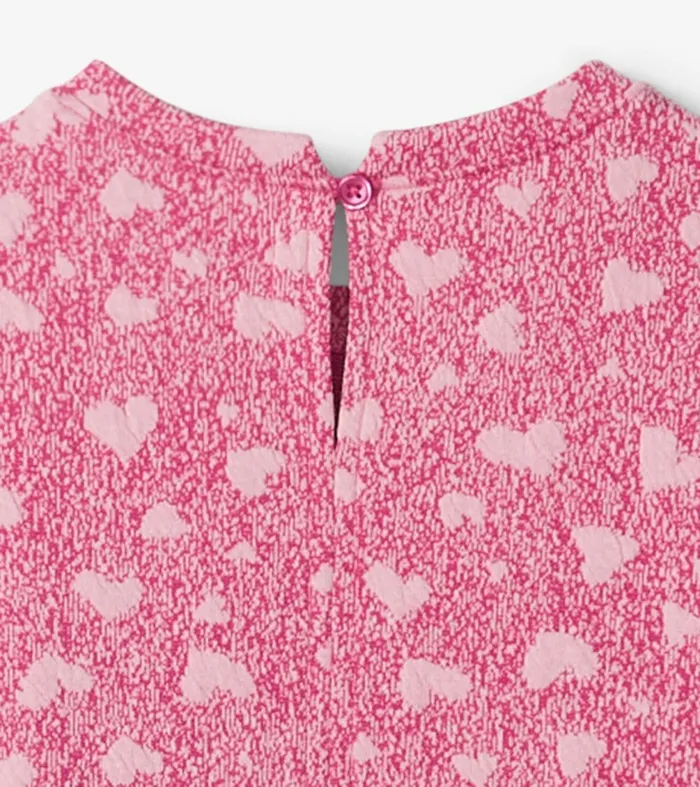 Dresses Girls Hatley Girls Scattered Hearts Shift Dress