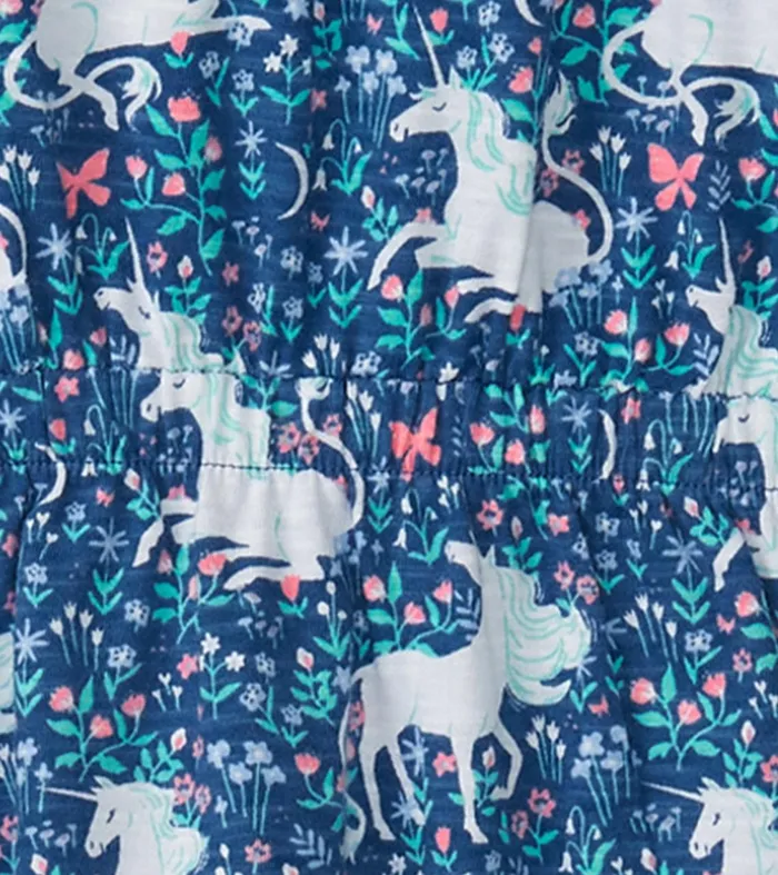 Dresses Girls Hatley Girls Unicorn Garden Relaxed Dress
