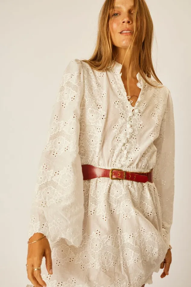 Dresses Shop Natalie Martin CLEO DRESS Geranium Milk